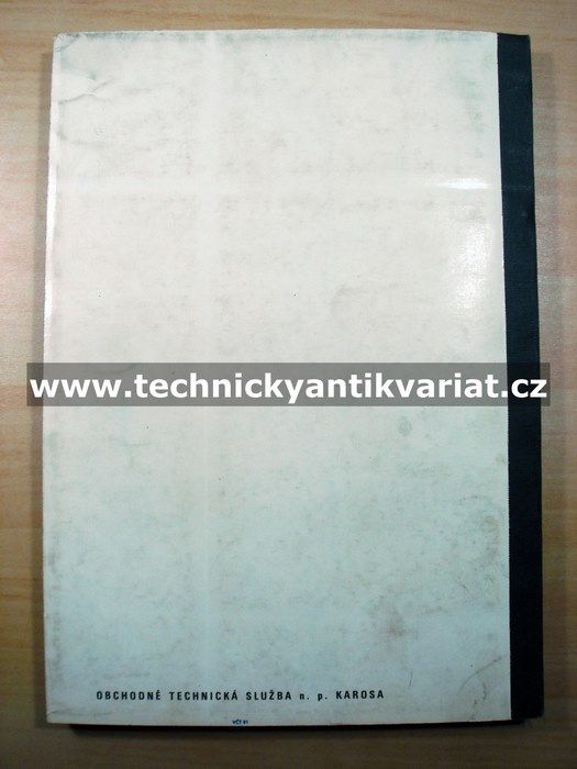 Karosa ŠM11, ŠL11, ŠD11 - katalog náhradních dílů