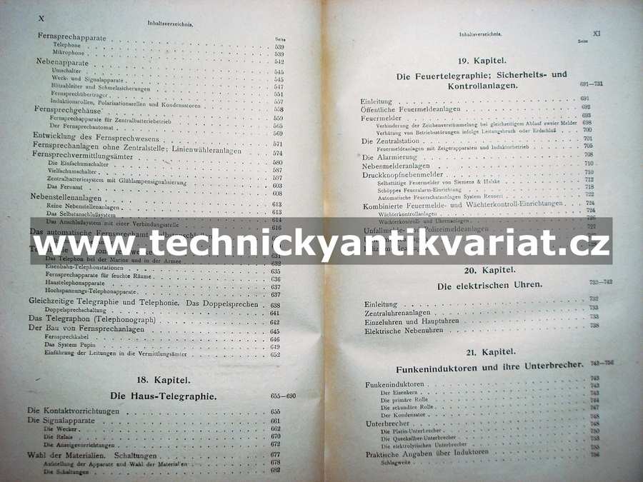 Die Schule des Elektrotechnikers. Lehrhefte für die angewandte Elektricitätslehre. 4 Bände - Alfred Holz