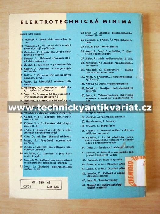 Elektrotechnický úložný materiál - Oldřich Novotný