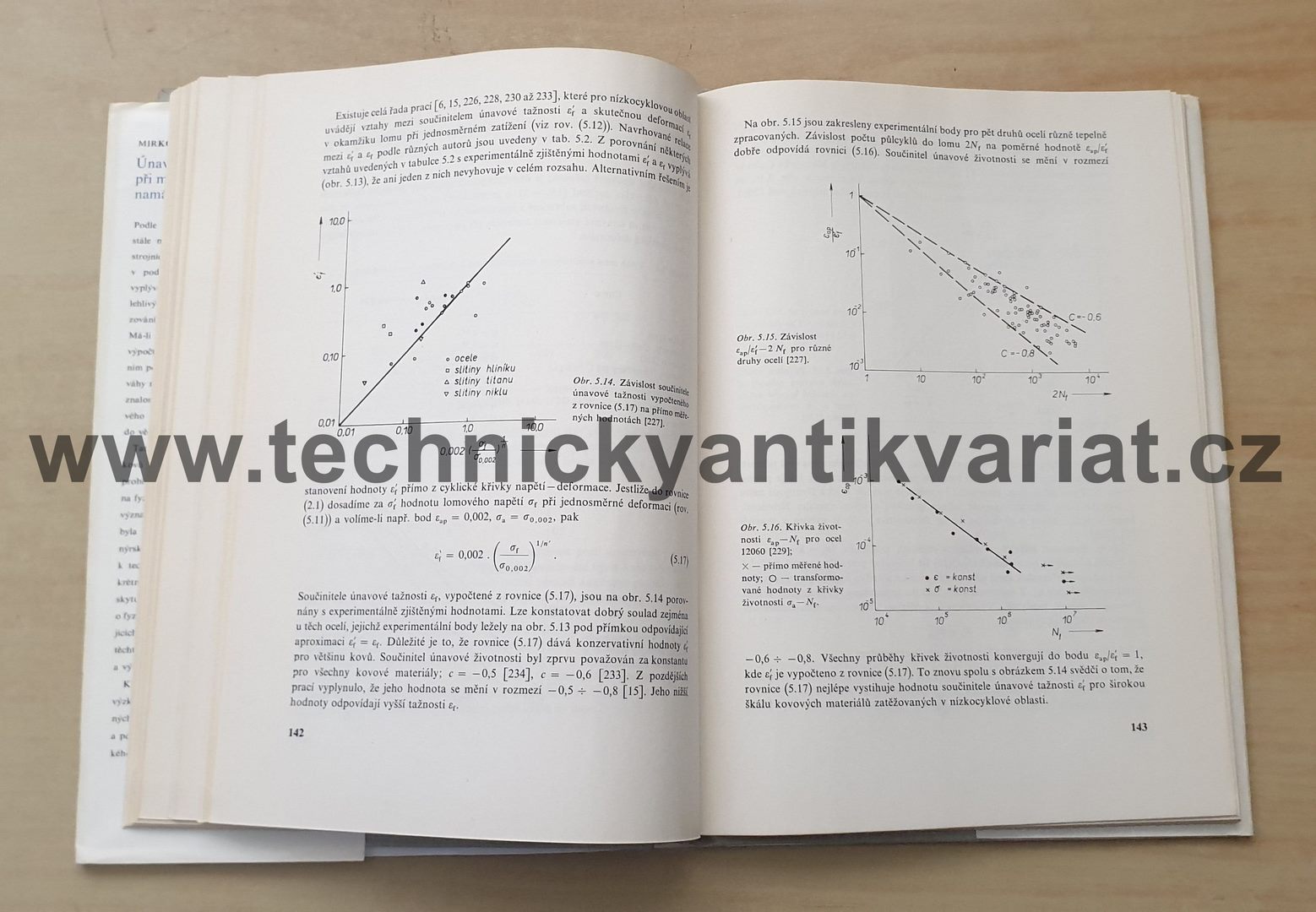 Únava kovových materiálů při mechanickém namáhání - Klesnil, Lukáš