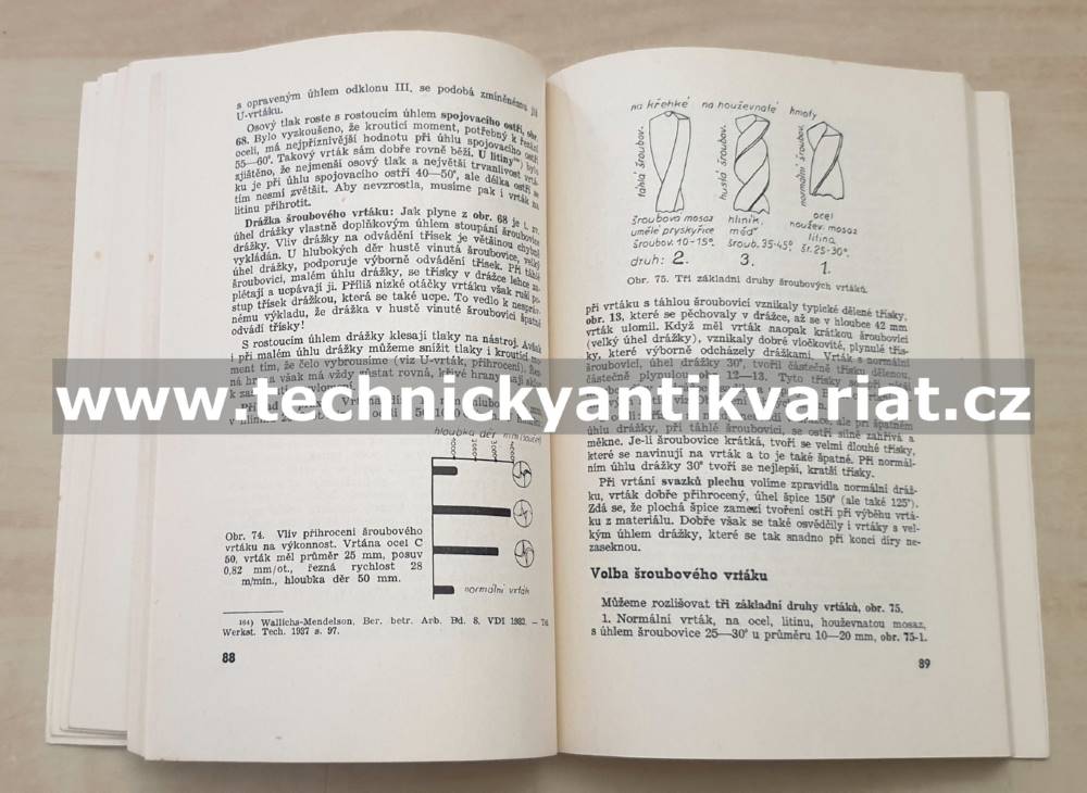 Strojní obrábění - B. Dobrovolný 1939