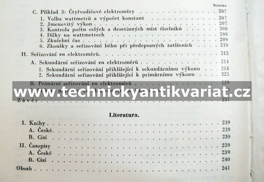 Elektroměry v praxi - Cyril Macháček (1951)