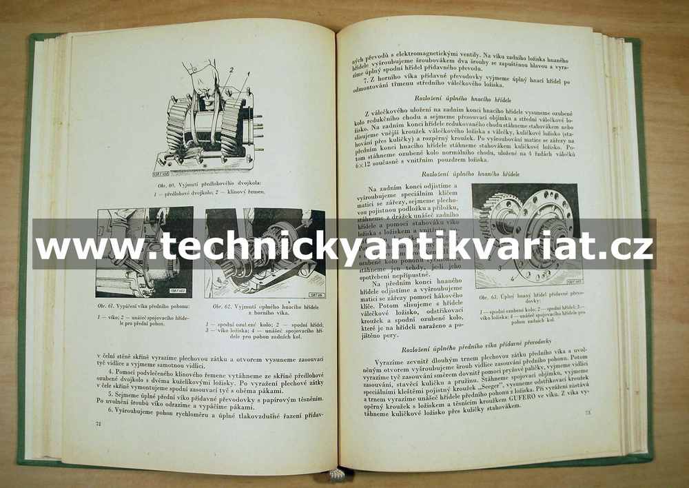 Tatra 138 S1, 138 S3 - dílenská příručka
