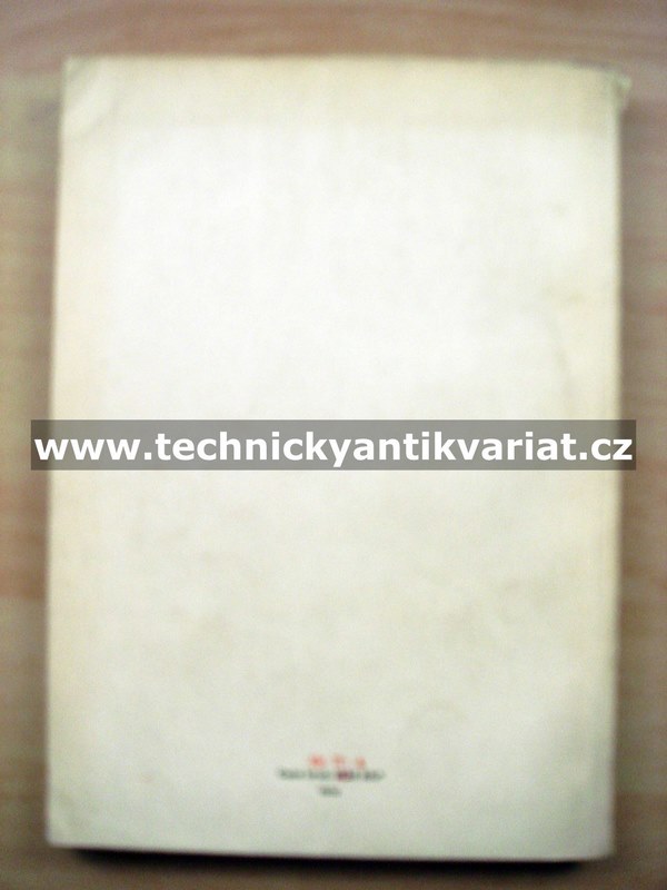 Theorie elektroakustických přístrojů I. - Josef Merhaut (1955)