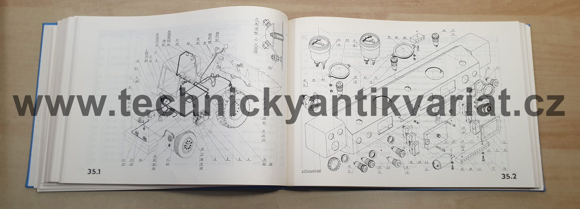 HON 053 - katalog náhradných dielov (1972)