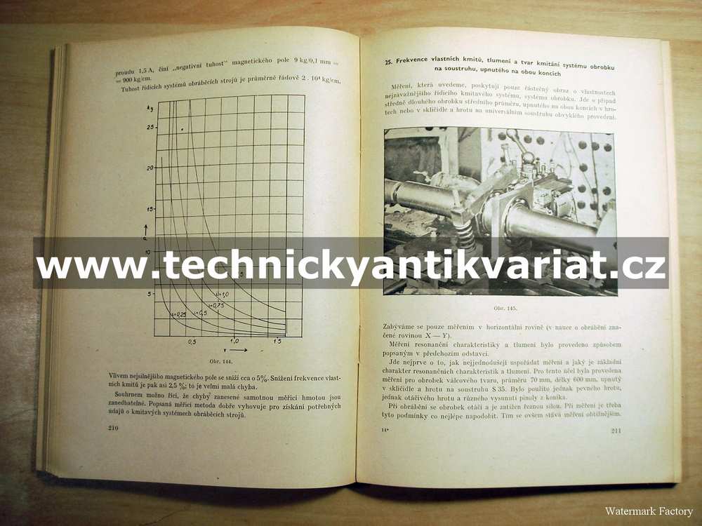 Samobuzené kmity v obráběcích strojích - Tlustý, Špaček (1954)