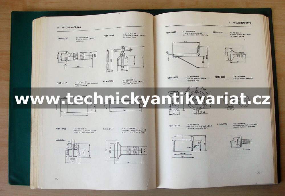 Tatra 815 - dílenská příručka (1983)