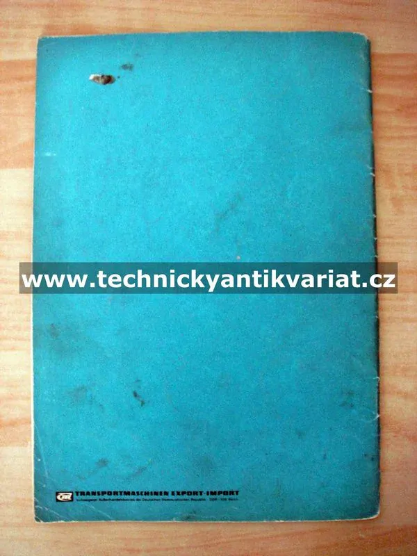 Fortschritt HTS 90.04/T088 - Ersatzteil katalog (1977)