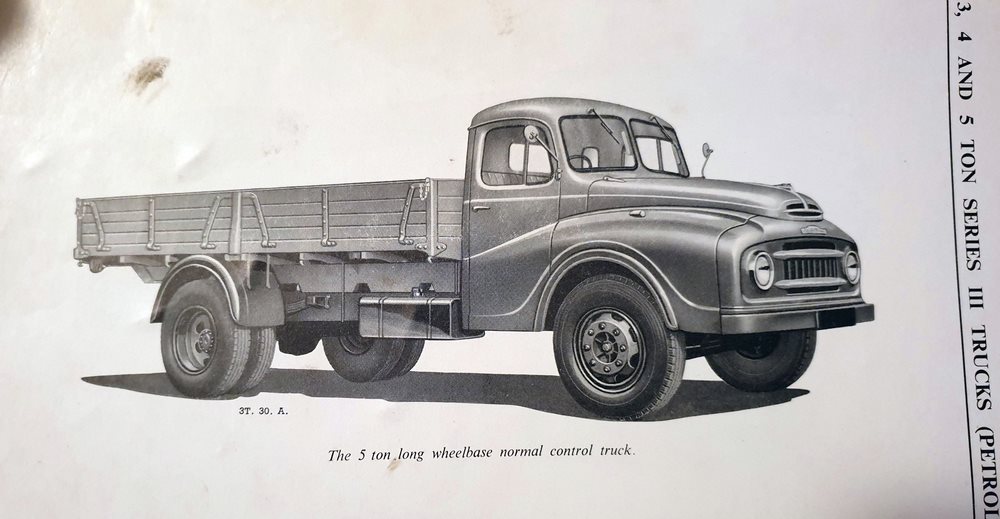 Austin 3.4 and 5 ton Truck - Service Manual (1956)