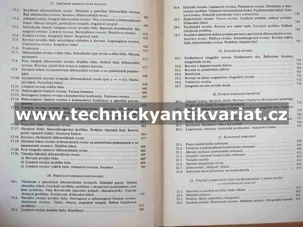 Přehled užité matematiky - Karel Rektorys (1968)