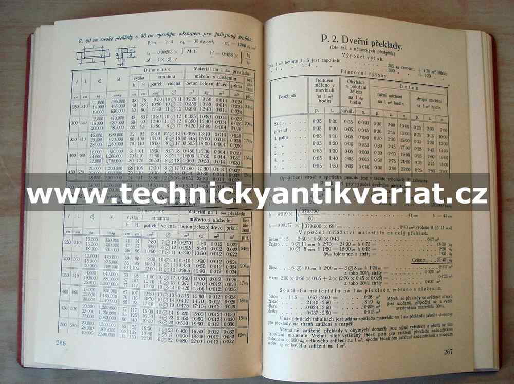 Rozbory cen prací stavebních - Viktor Anderlík (1932)