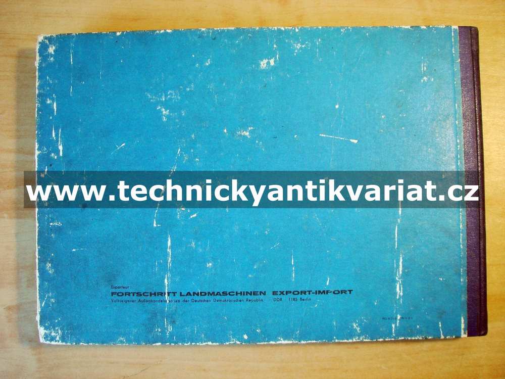 Fortschritt E671 Kartoffelsammelroder (1982)