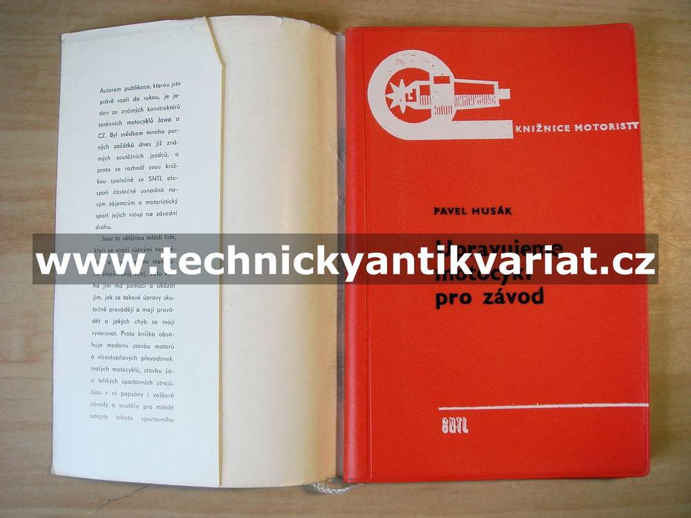 Upravujeme motocykl pro závod - Pavel Husák (1974)