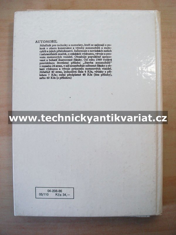 Avia A30, A15, A20, A31, A21 - údržba, obsluha a opravy - Trpkoš (1985)