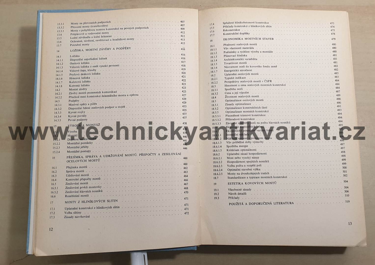 Kovové mosty - Pechar, Schindler, Bureš (1990)