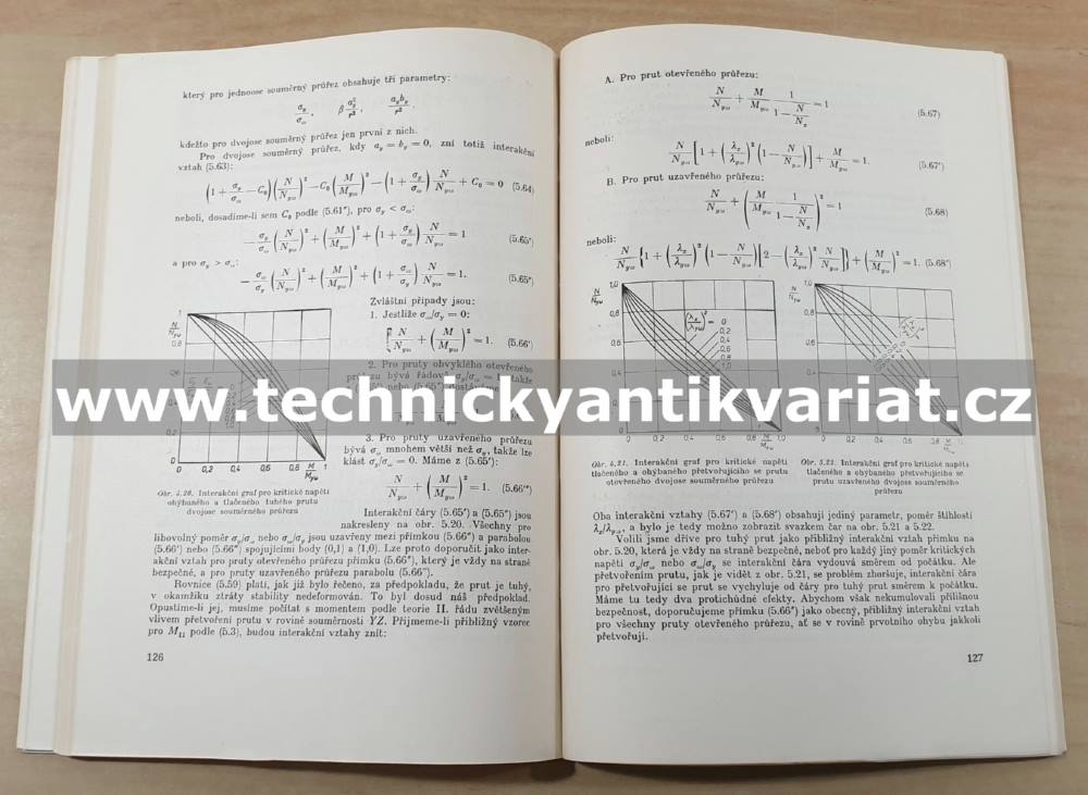 Vzpěrná pevnost prutů kovových konstrukcí - V.Březina (1963)
