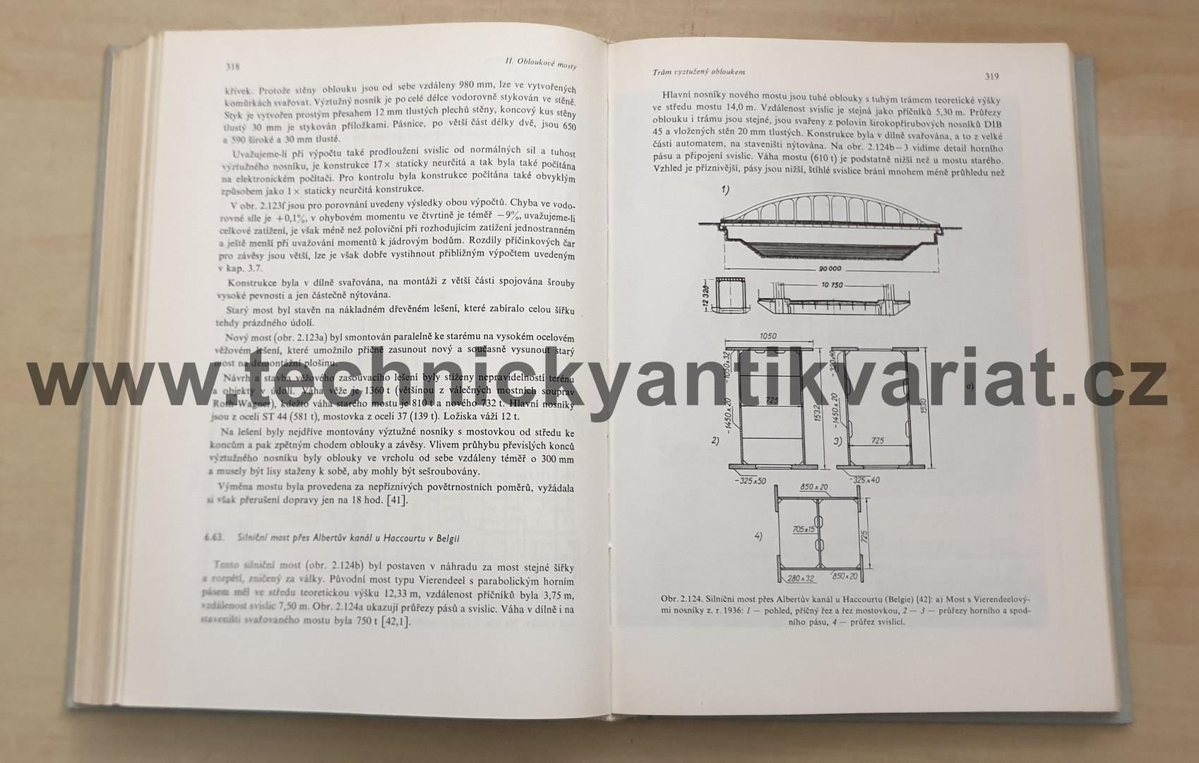 Ocelové mosty přihrádkové, obloukové a visuté - Faltus (1971)