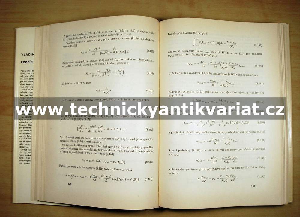 Teorie průžných desek - Vladimír Panc (1970)