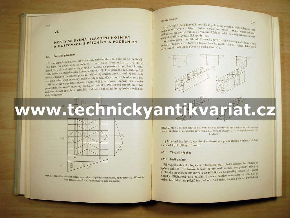 Plnostěnné ocelové mosty trámové - Faltus (1965)