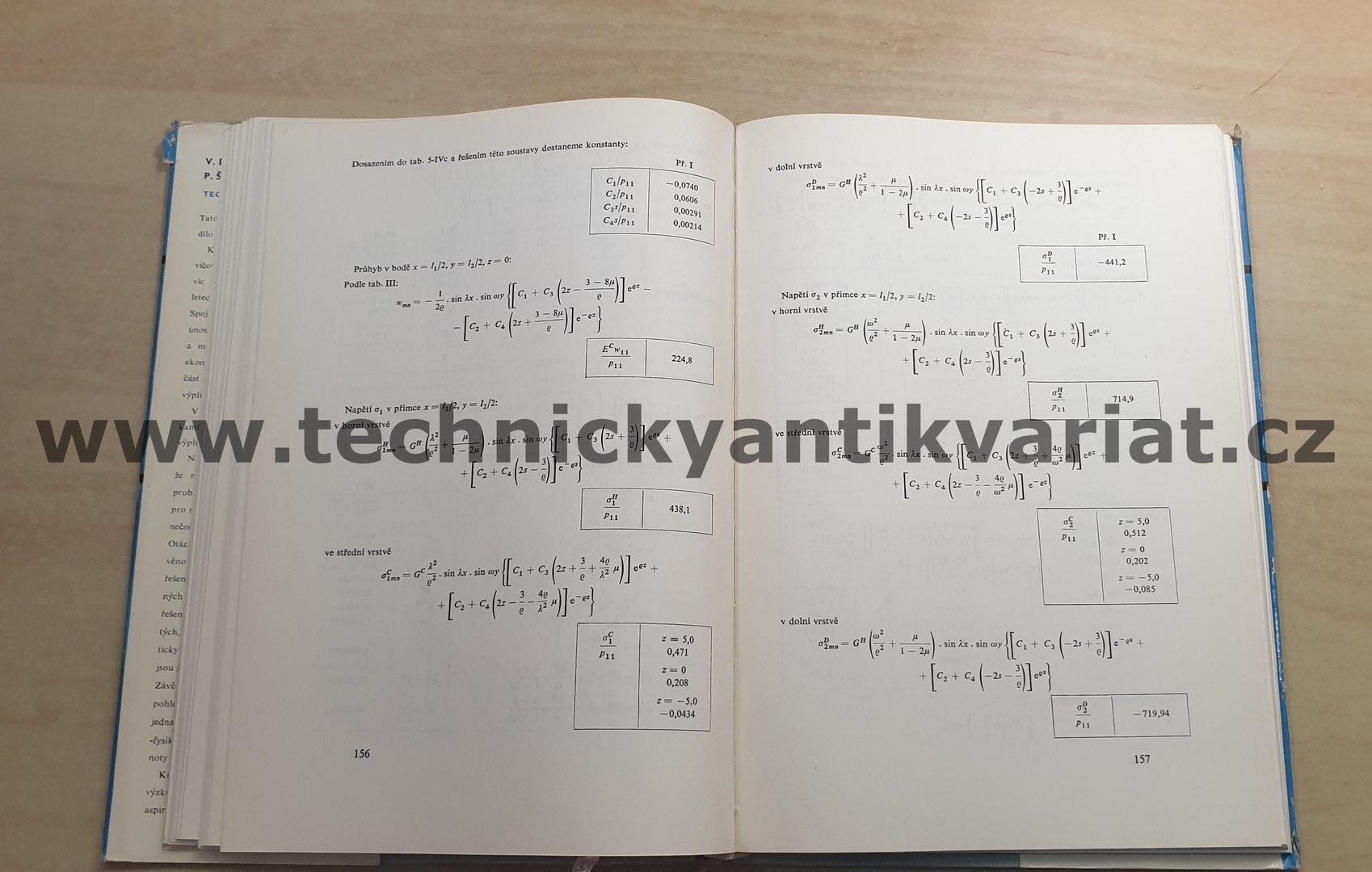 Teorie ohybu sendvičových desek - Dundrová, Kovařík, Šlapák (1965)