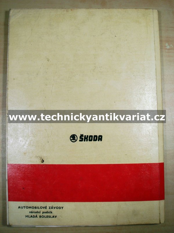 Škoda 105S, 105L, 120L, 120LS - dílenská příručka (1976)
