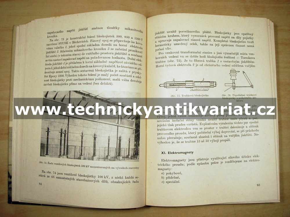 Elektrické přístroje a stroje - Jarolím, Růžička (1964)