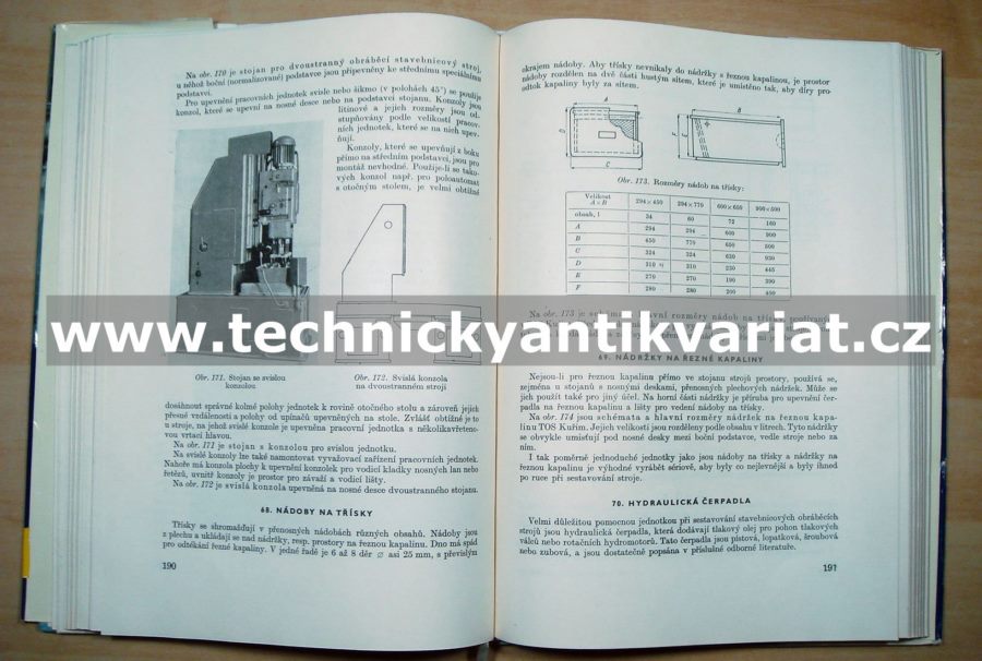 Stavebnicové obráběcí stroje - A.Svěrák (1961)