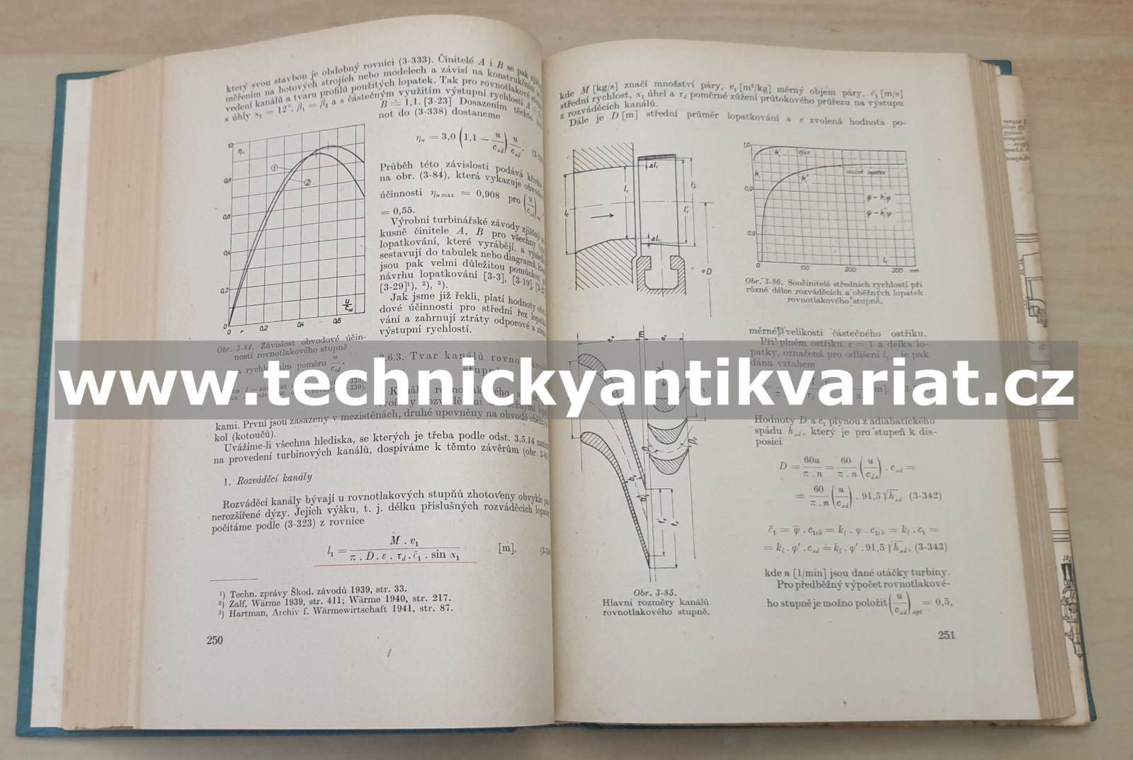 Parní turbíny I. Theorie a výpočet - Ambrož, Bém, Budlovský, Málek, Zajích (1955)