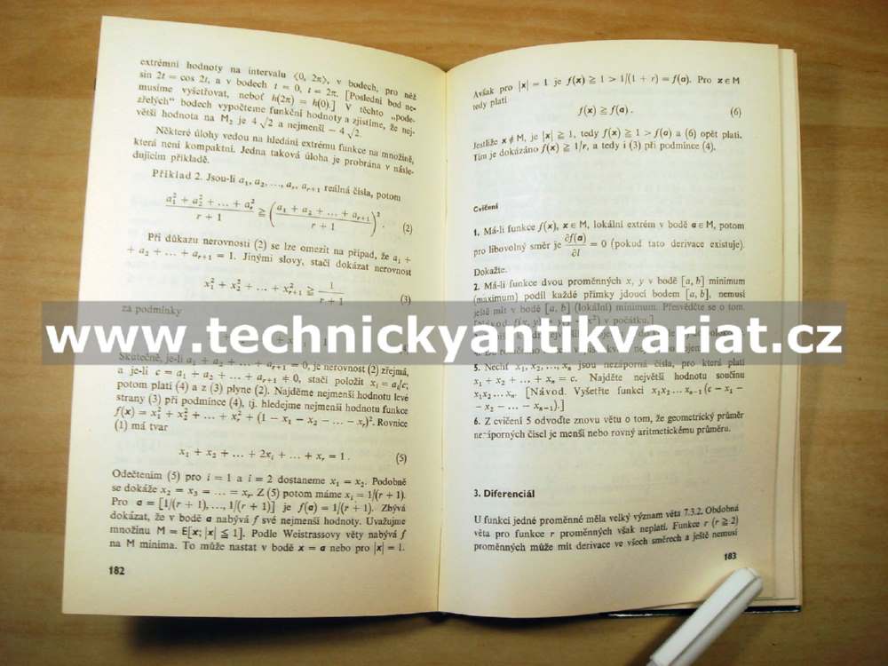 Diferenciální počet - Rudolf Výborný (1966)