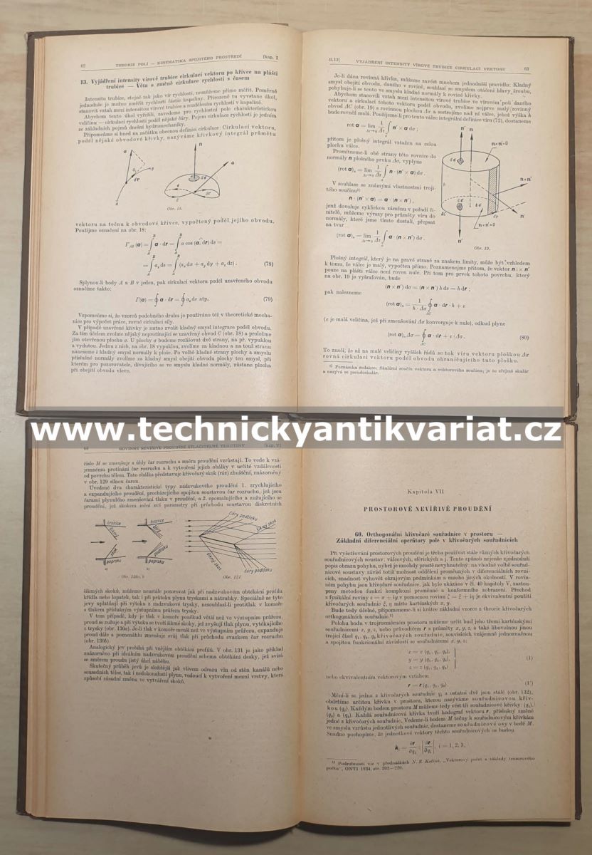 Mechanika kapalin a plynů I.II. - L.G.Lojcjanskij (1954)