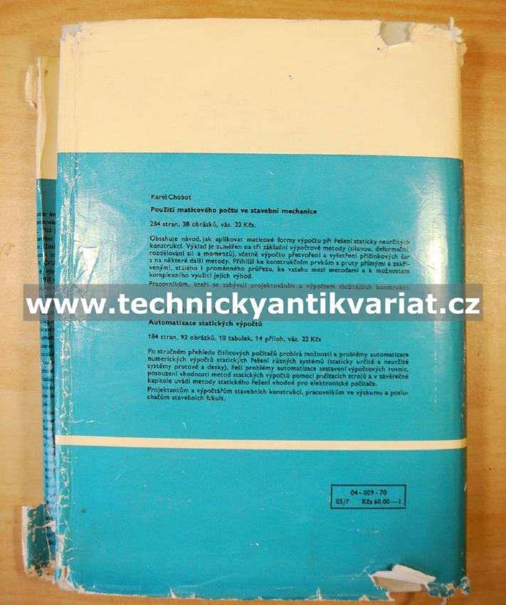 Staticky neurčité konstrukce - Jaromír Kazda (1970)