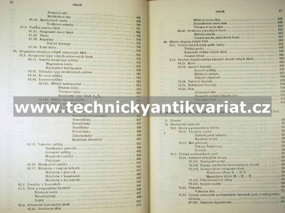 Nauka o materiálu III. Svazek 2 - Píšek, Jeníček (1962)
