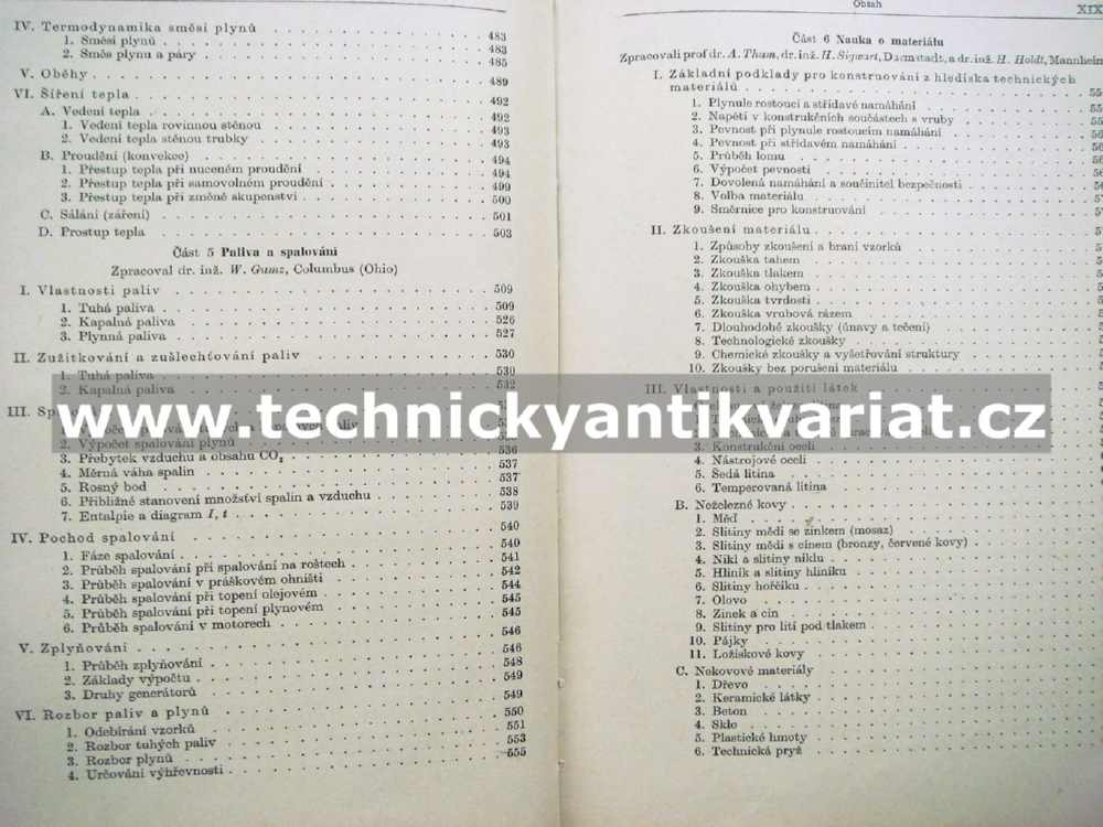 Inženýrská příručka pro stavbu strojů I. - Dubbel (1961)