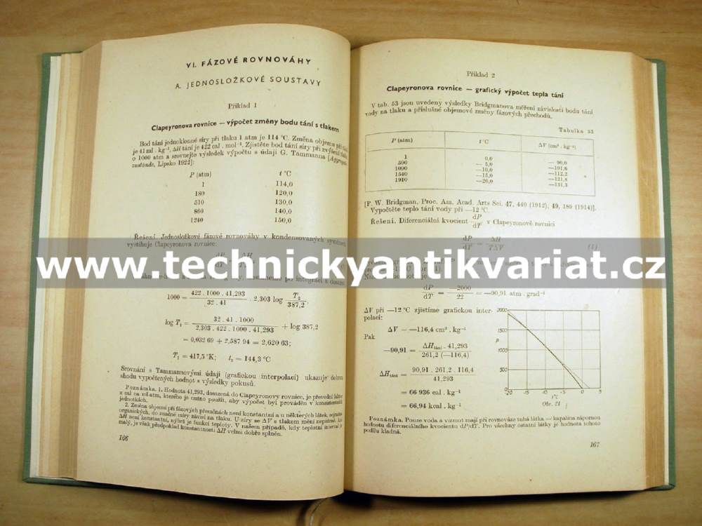 Příklady a úlohy z fysikální chemie - Bareš, Černý, Fried, Pick (1957)