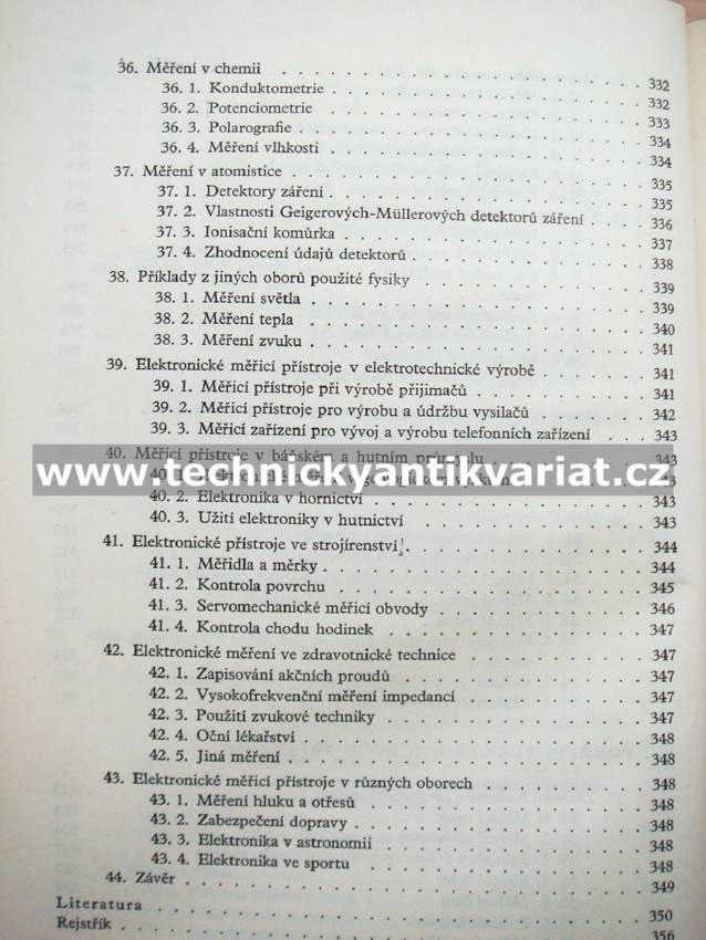 Elektronické měření - Josef Horák (1954)