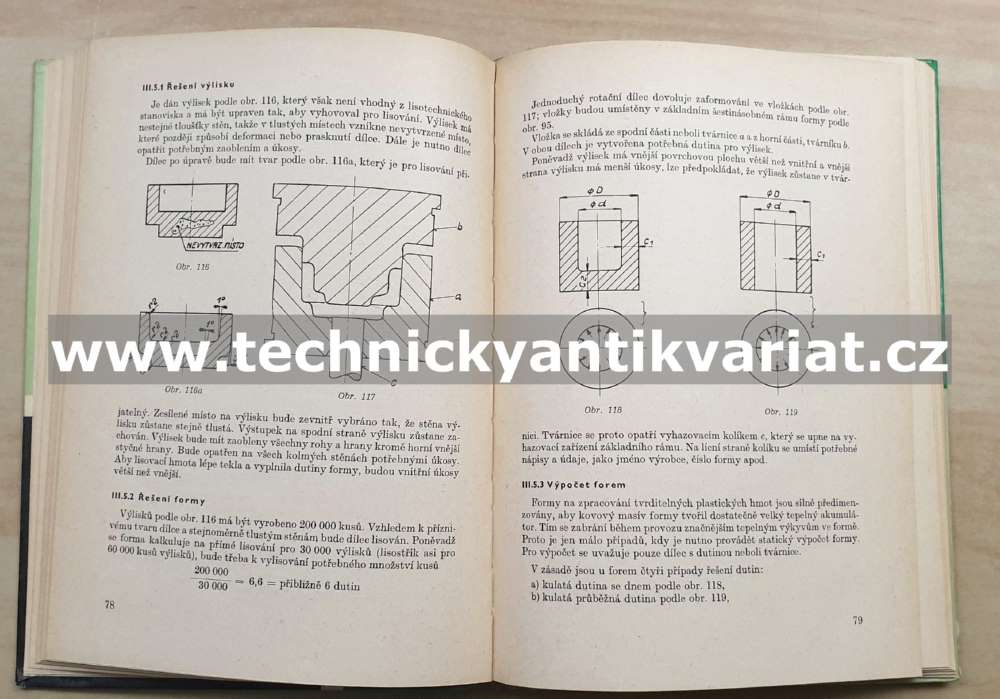 Konstrukce výrobků z plastických hmot - Oldřich Hrabovský (1962)