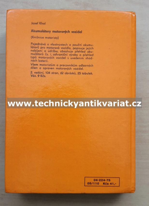 Seřizovací tabulky automobilů - Ivo Bernard (1975)