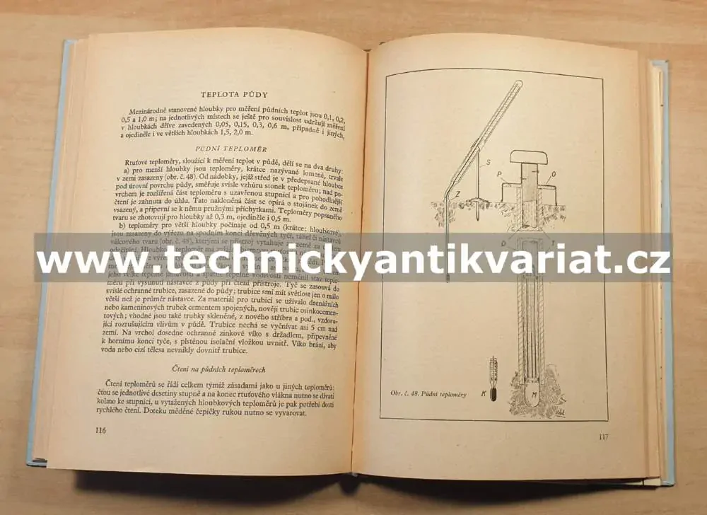 Návod pozorovatelé povětrnostních stanic meteorologické služby v ČSR (1955)