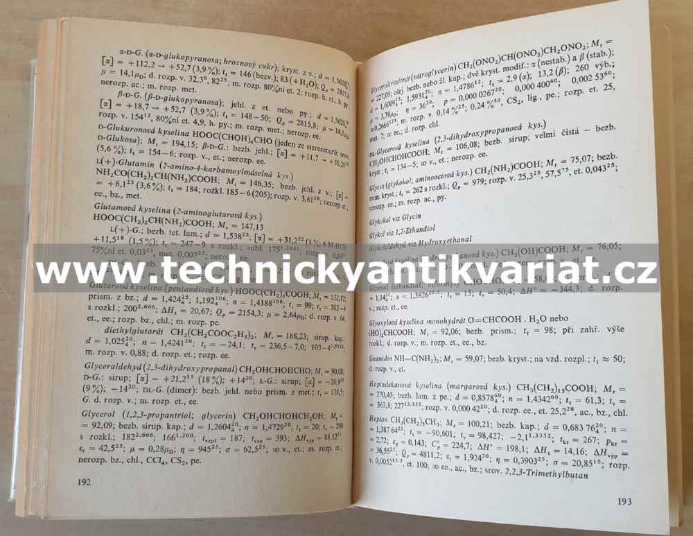Stručná chemická příručka - Rabinovič, Chavin (1985)