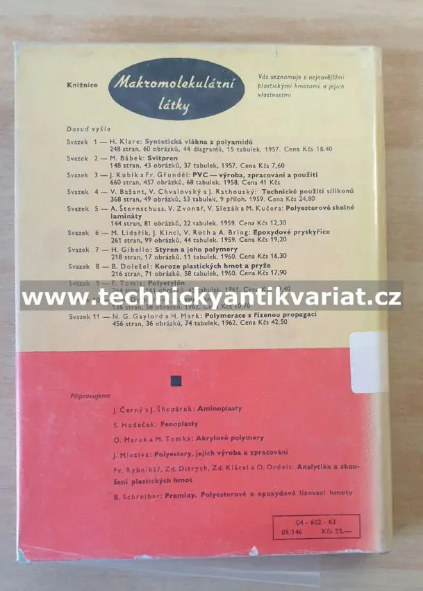 Polyamidy - Veselý, Sochor (1963)