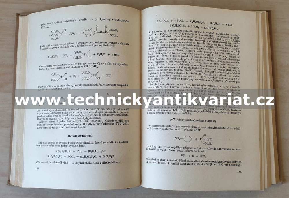Organická technologie II. - Viktor Ettel (1956)