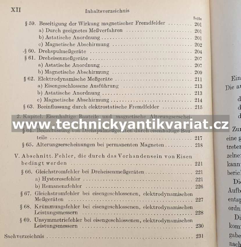 Technisch physikalische monographien - elektrische messgerate 2 - Landgbein, Werkmeister (1951)