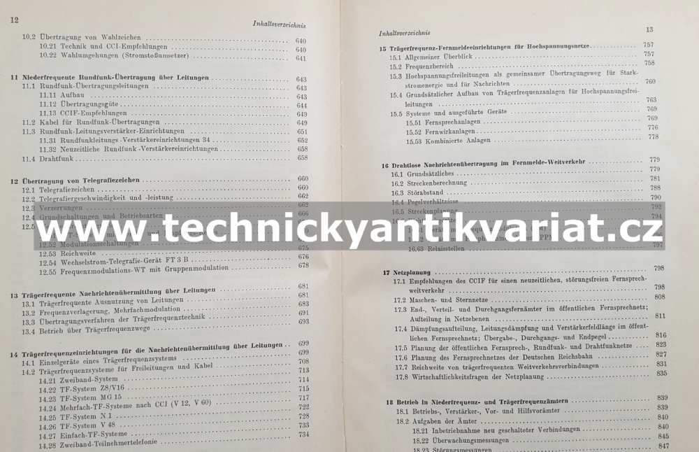 Übertragungstechnik im fernmelde weitverkehr I. - Henkler (1956)