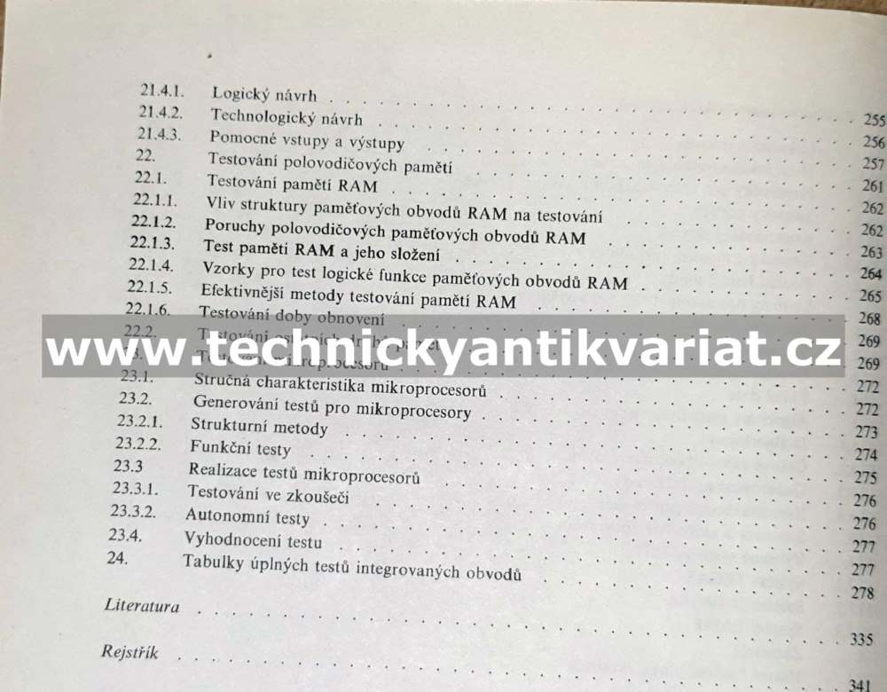 Diagnostika elektrických číslicových obvodů - Hlavička, Kottek, Zelený (1982)