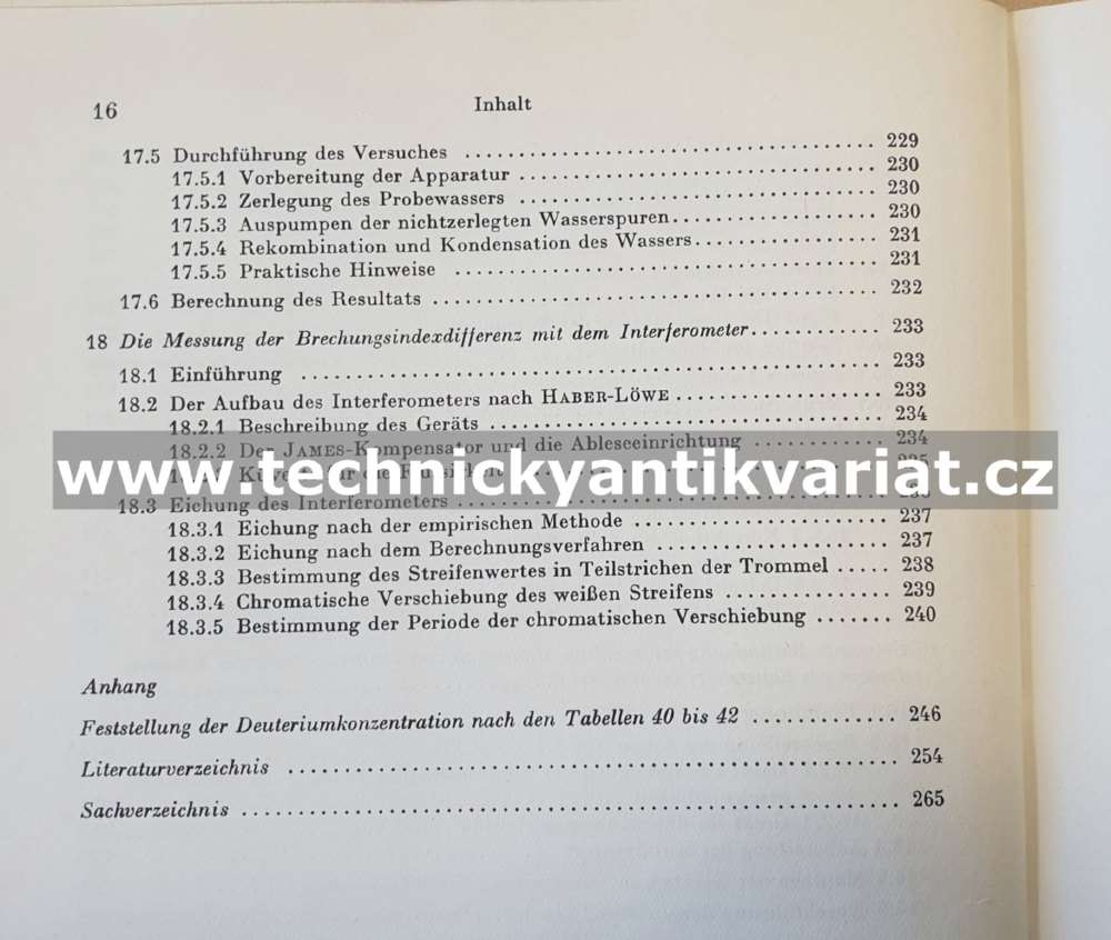 Isotopenanalyse des Wassers - A.I.Schatenstein (1960)
