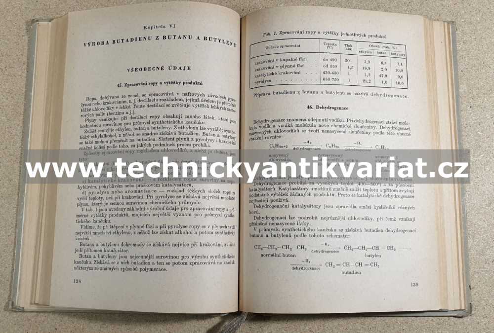 Obecná technologie syntetického kaučuku - A.P.Krjučkov (1955)