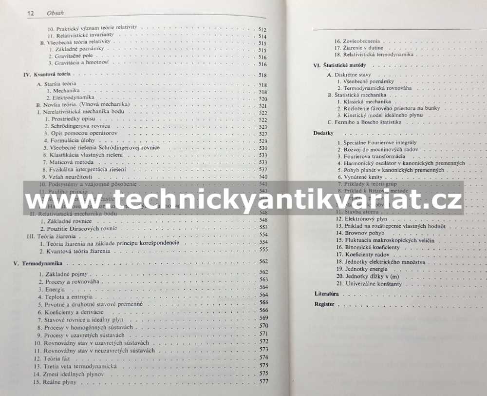 Příručka matematiky pre fyzikov - E. Madelung (1975)