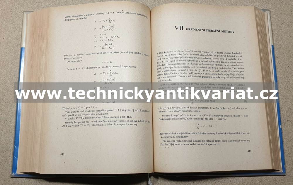 Numerické metody lineární algebry - Fadějjev, Faddějevová (1964)