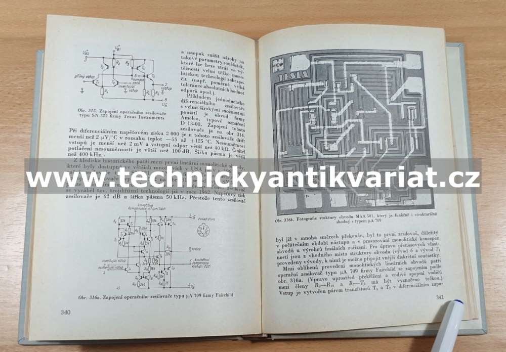 Polovodičová technika - integrované monolitické obvody (1973)