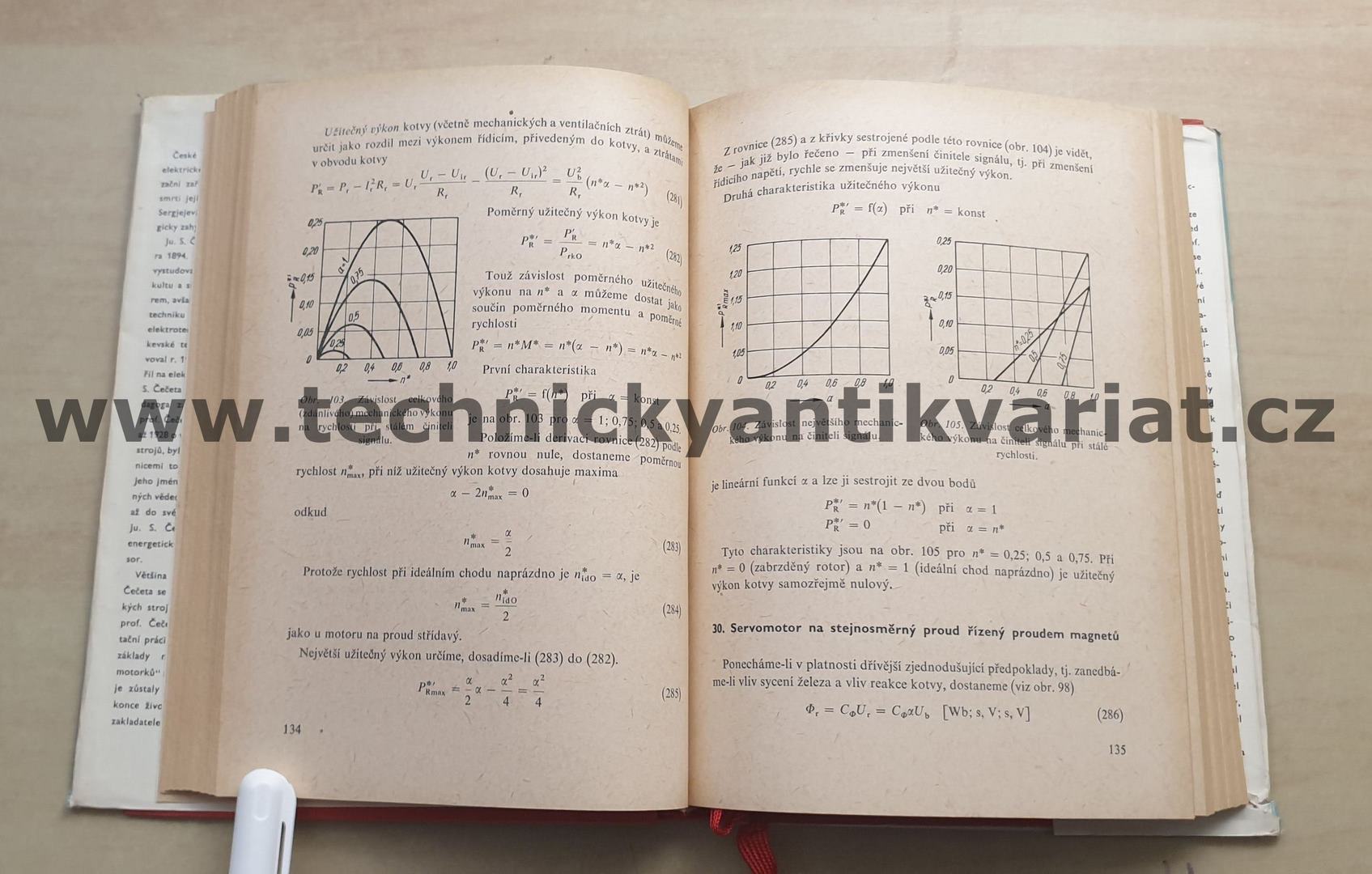 Malé elektrické stroje pro automatizační zařízení - Čečet (1961)